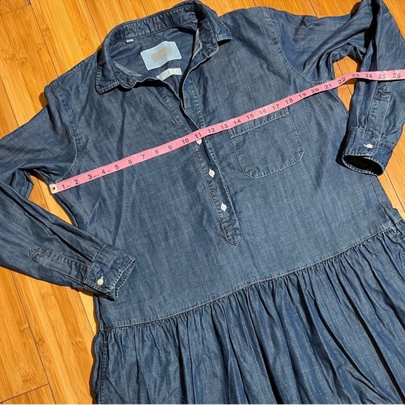 Grayson The Changemaker Dress Liquid Lyocell Blue Size 02 / S - Picture 10 of 14